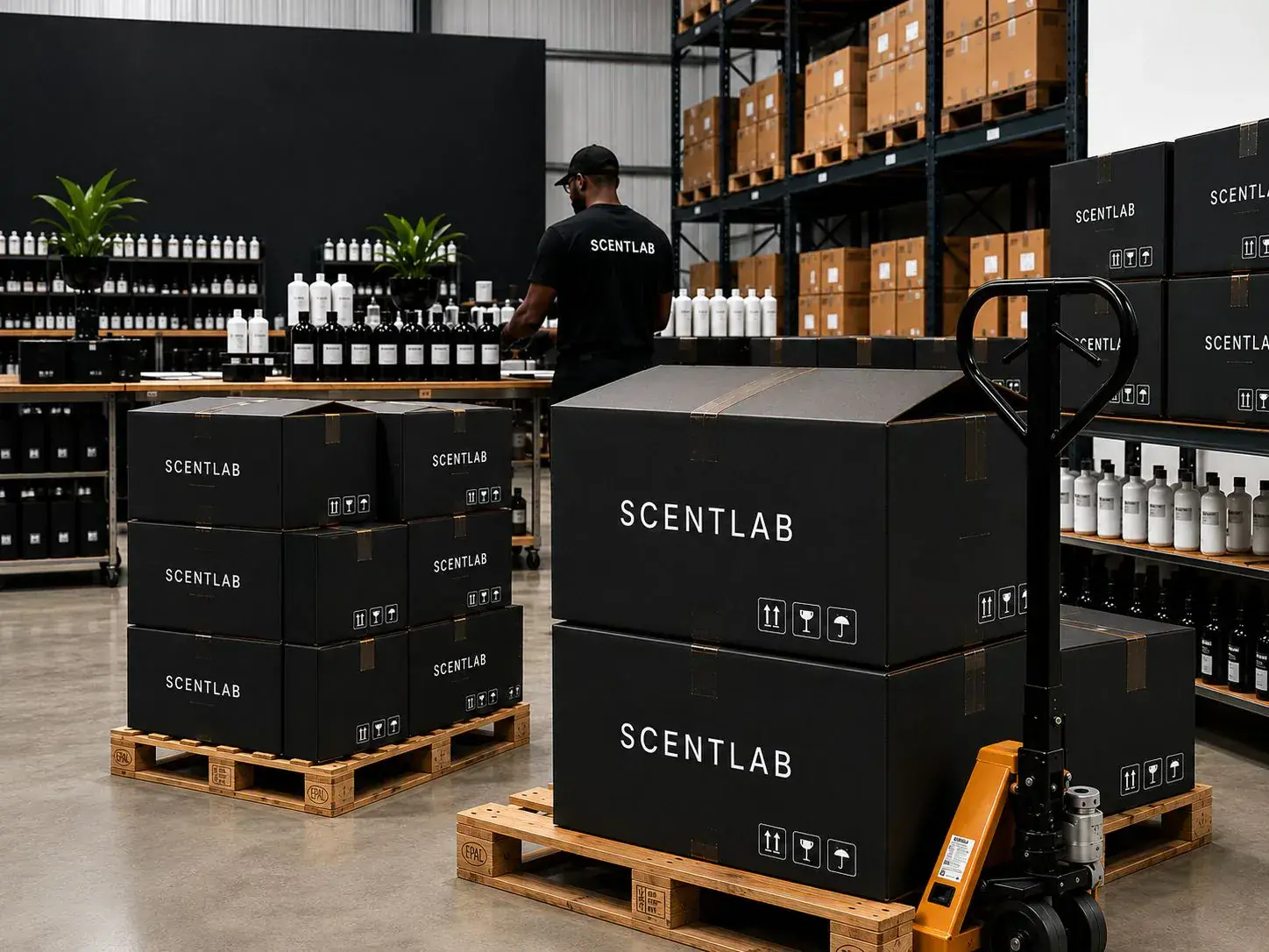 Fragrance manufacturing infrastructure